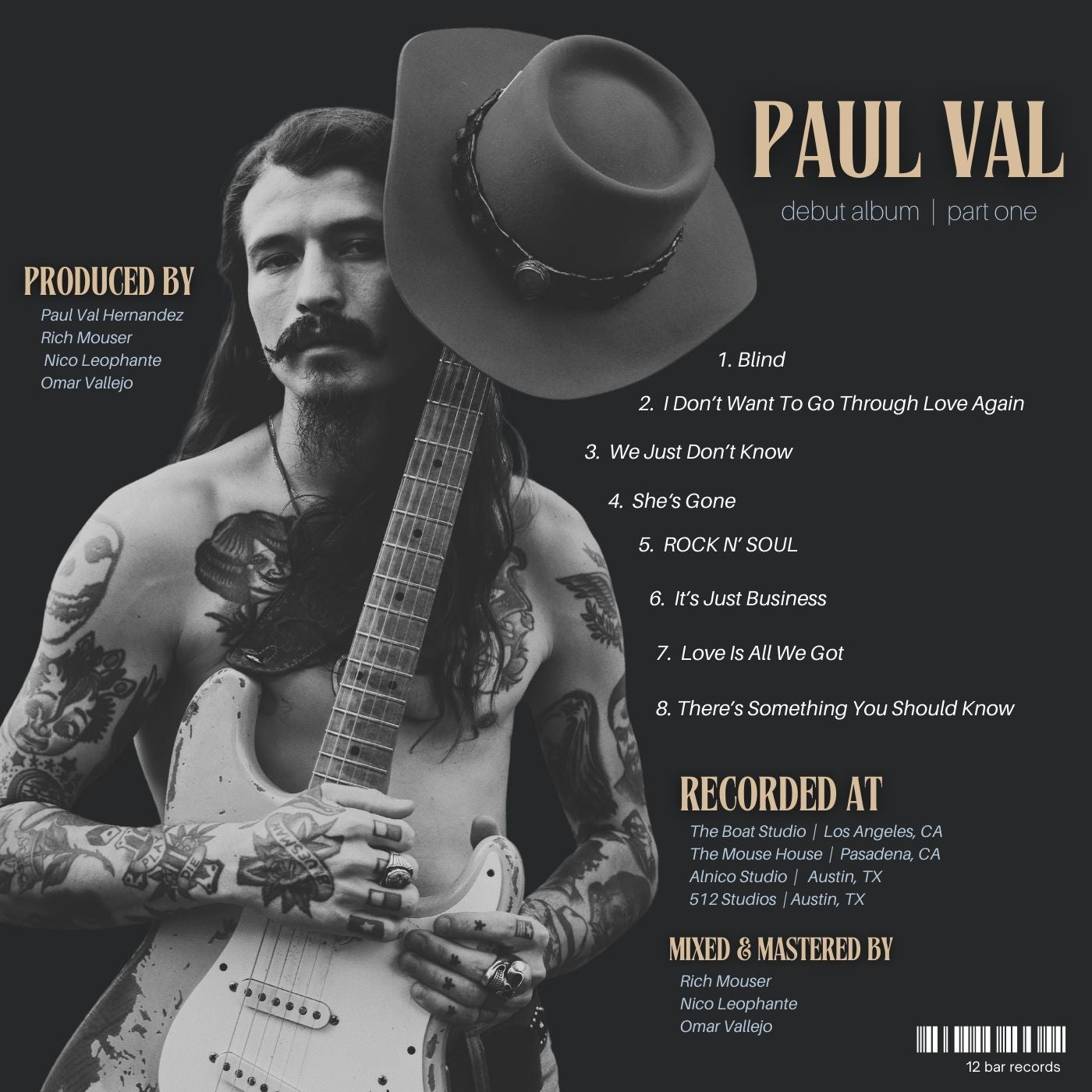 PRE-ORDER - PAUL VAL Debut Double Albums Albums- Surprise Box Set  - Autographed Vinyls